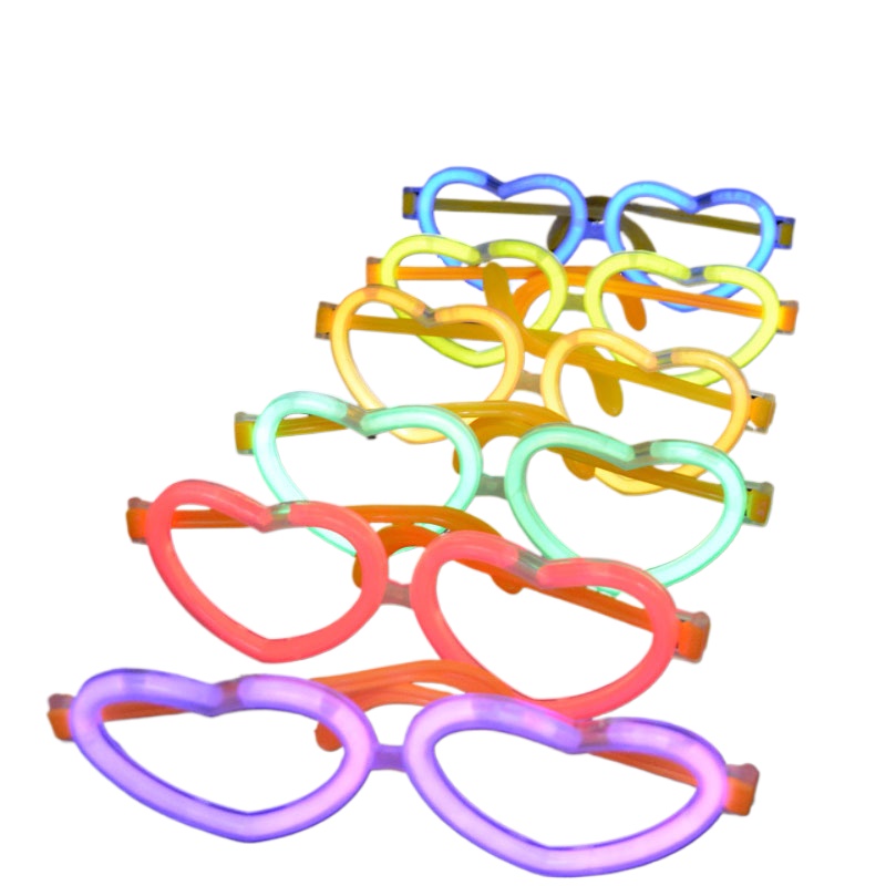 Glow In The Dark Party Glasses - 20 Sets de Gafas Luminosas DIY