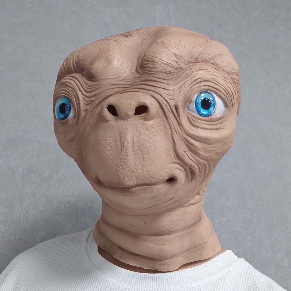Máscara de látex realista de e - Latex Alien Mask Realistic reseña y precio