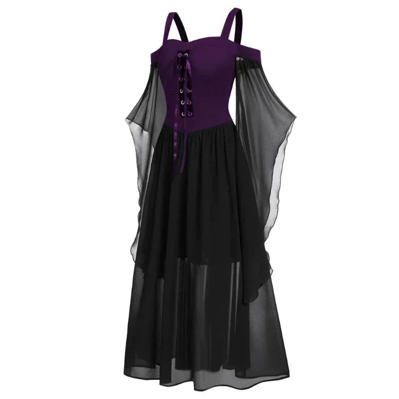 Nuevo vestido de bruja Medieva - Medieval Renaissance Dress Women reseña y precio