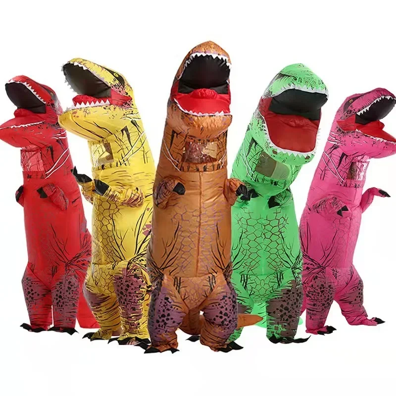 Disfraz inflable de Tiranosaur - Inflatable Dinosaur Costume Adult reseña y precio