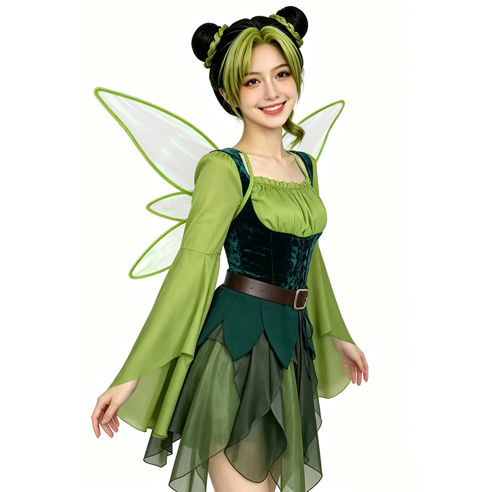 Vestido de cosplay de elfo med - Medieval Renaissance Dress Women reseña y precio