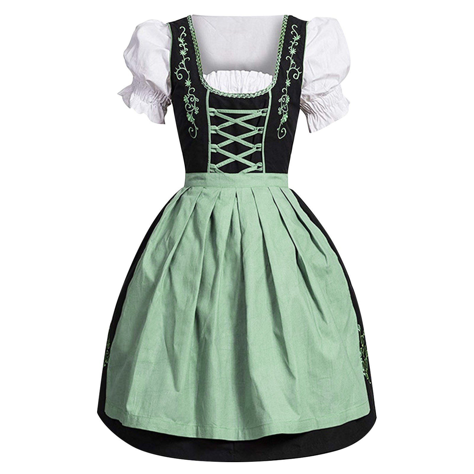 Conjunto de Vestido Bordado de - Costumes reseña y precio