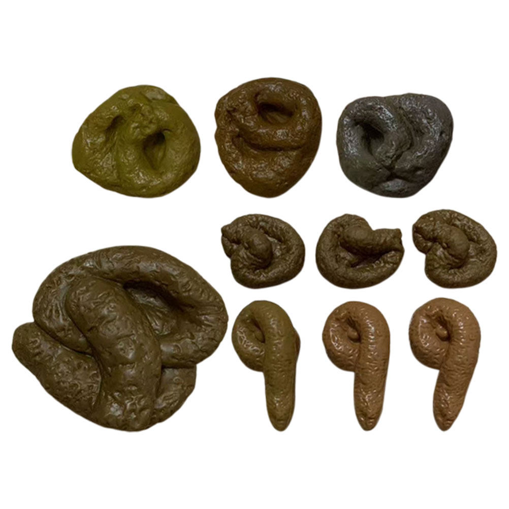 10 unidades de caca falsa real - Fake Poop Gag Gift reseña y precio