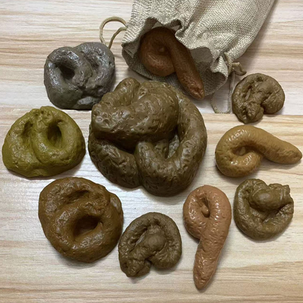 10 unidades de caca falsa real - Fake Poop Gag Gift reseña y precio