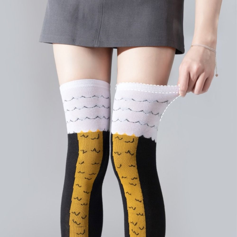 Calcetines largos de algodón c - Funny Chicken Leg Socks reseña y precio