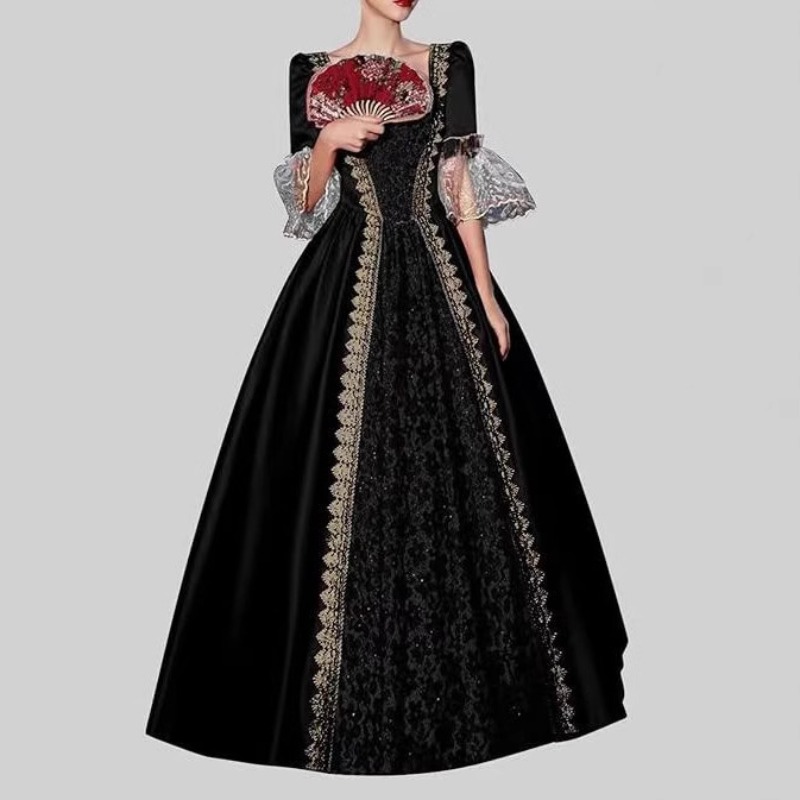 Vestido Medieval Renacentista  - Medieval Renaissance Dress Women reseña y precio