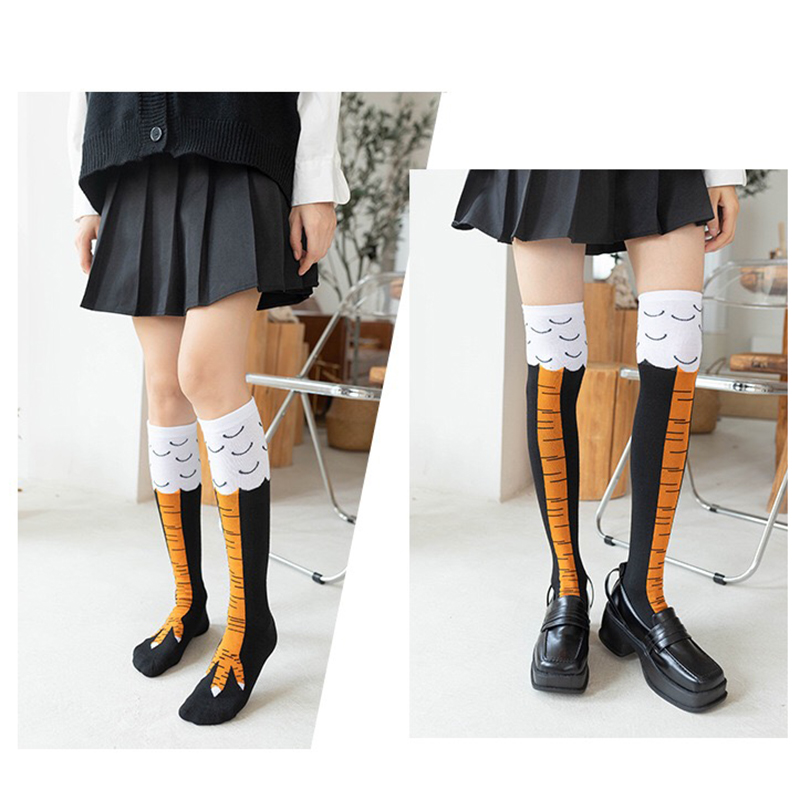 Calcetines Largos de Garra de  - Funny Chicken Leg Socks reseña y precio