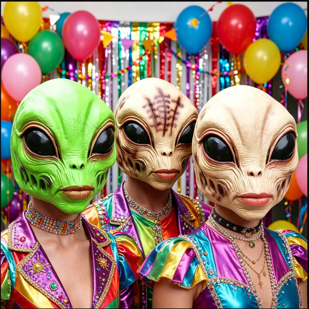 Máscara de alienígena para Hal - Latex Alien Mask Realistic reseña y precio