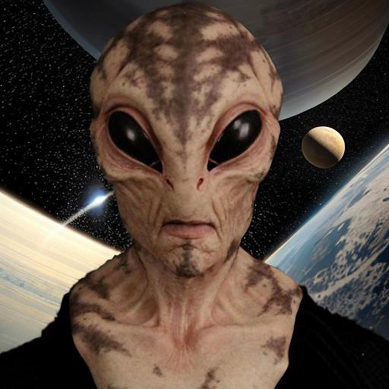 1 pieza, máscara alienígena: m - Latex Alien Mask Realistic reseña y precio